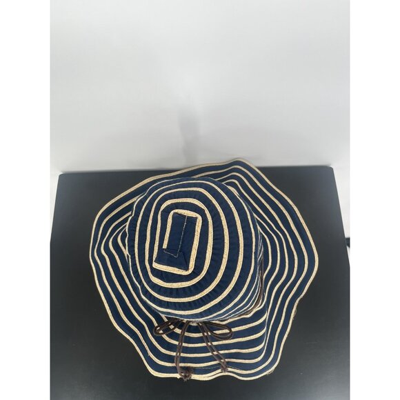San Diego Hat Co Women’s Sun Hat Striped O/S RN#122405 - Picture 3 of 6